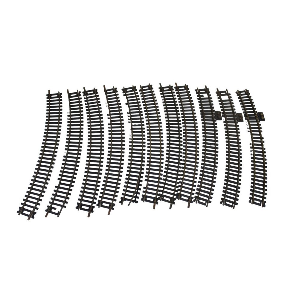 HO Scale Railroad Train Tracks Garnet 9" Curve Vintage 90866